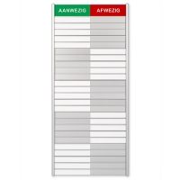 Posta Picto tableau de présence/absence (25 plaques) 39215 400704