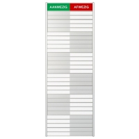 Posta Picto tableau de présence/absence (30 plaques) 39216 400705