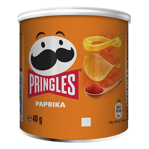 Pringles Paprika chips 40 grammes (12 pièces) 529229 423271 - 1