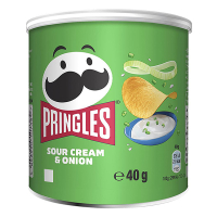 Pringles Sour Cream & Onion chips 40 grammes (12 pièces) 529228 423276