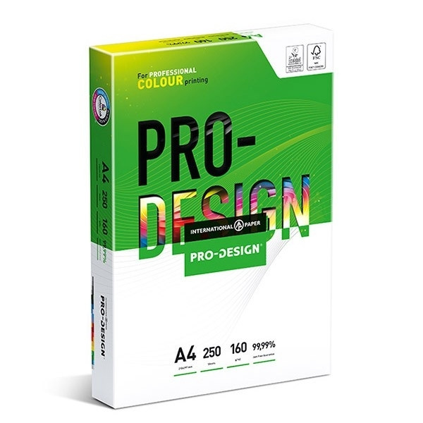 Pro-Design papier 1 paquet de 250 feuilles A4 - 160 g/m² 88020150 069006 - 1