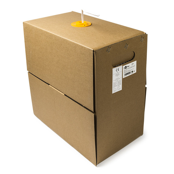 Câble réseau Cat6 U/UTP rigide (305 mètres) K010606010 - 1