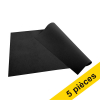 Offre spéciale : 5 x ProNappe Spunbond sets de table 30 x 40 cm (100 pièces) - noir 404829 - 1