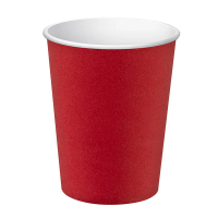 ProNappe gobelet à café en carton 20 cl (15 pièces) - rouge