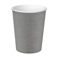 ProNappe gobelets à café en carton 20 cl (15 pièces) - gris