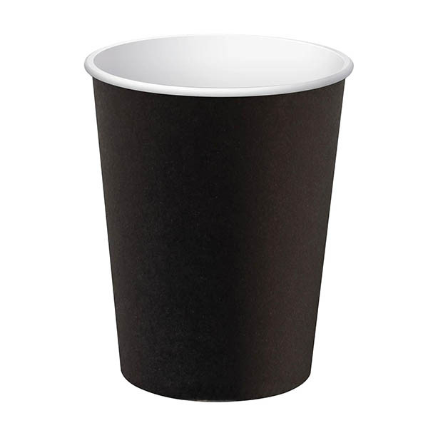 ProNappe gobelets à café en carton 20 cl (15 pièces) - noir 404838 - 1