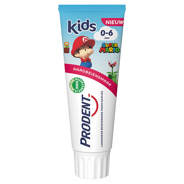 Prodent Kids Super Mario dentifrice 0-6 ans (75 ml) SPR00071 - 2