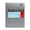 Pukka Pads Editor Metallic cahier à spirale A4+ ligné 80 g/m² 50 feuilles 200448 - 1