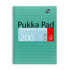 Pukka Pads Jotta Metallic Squared cahier à spirale A4 quadrillé 80 g/m² 100 feuilles 200443 Pukka Pads Jotta Metallic Squared cahier à spirale A4 quadrillé 80 g/m² 100 feuilles 200443 - 1