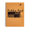 Pukka Pads Kraft Jotta cahier à spirale A4 ligné 80 g/m² 100 feuilles 200456 Pukka Pads Kraft Jotta cahier à spirale A4 ligné 80 g/m² 100 feuilles 200456 - 1