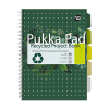 Pukka Pads Recycled Projectbook cahier à spirale A4 ligné 80 g/m² 100 feuilles 200455 - 1