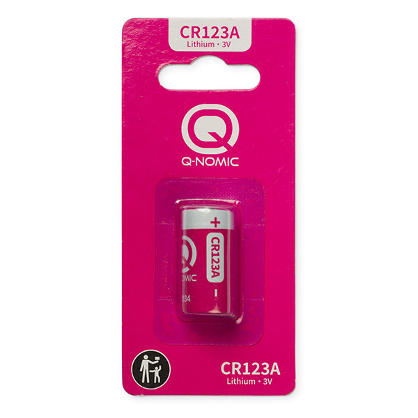Pile CR123A | Q-Nomic (Lithium, 3V) AQN00008 - 1