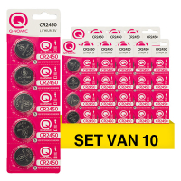 Q-Nomic Power CR2450 3V pile bouton au lithium (50 pièces) AQN00064