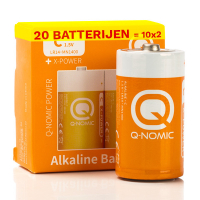 Q-Nomic Power LR14 / C pile alcaline (20 pièces) AQN00038