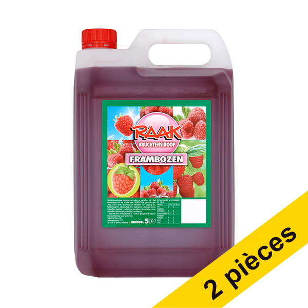 Offre : 2x Raak sirop framboise (5000 ml) 423436 - 1