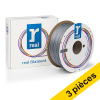 Offre: 3x REAL filament 1,75 mm PLA 1 kg - argent 135630 - 1