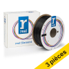 Offre: 3x REAL filament 1,75 mm PLA 1 kg - noir 135632 - 1