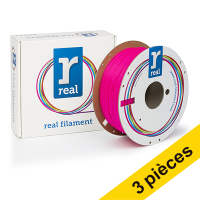 Offre: 3x REAL filament 1,75 mm PLA 1 kg - rose fluo