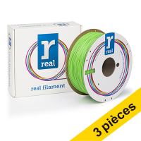 Offre: 3x REAL filament 1,75 mm PLA 1 kg - vert nucléaire