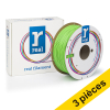 Offre: 3x REAL filament 1,75 mm PLA 1 kg - vert nucléaire 135618 - 1