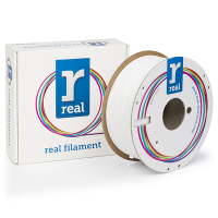 REAL filament 1,75 mm PETG 1 kg - blanc  DFP02205