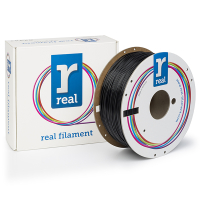 REAL filament 1,75 mm PETG 1 kg - noir  DFP02213