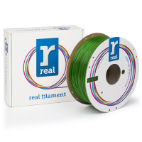 REAL filament 1,75 mm PETG 1 kg - vert transparent  DFP02366
