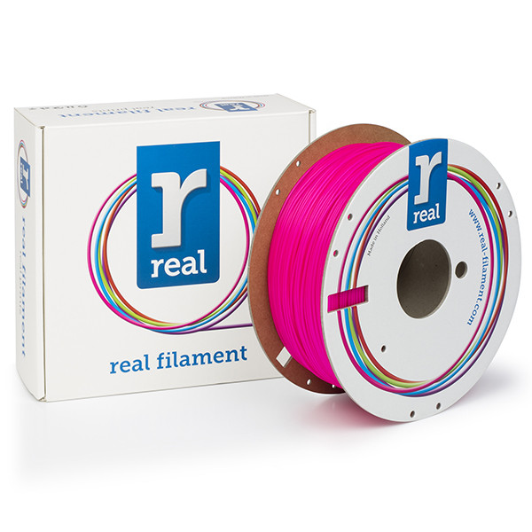 REAL filament 1,75 mm PLA 1 kg - rose fluo  DFP02341 - 1