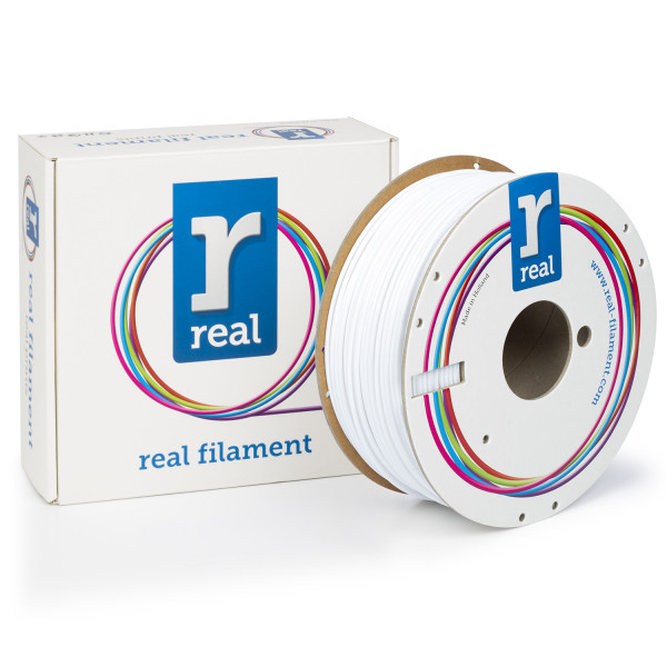 REAL filament 2,85 mm PETG 1 kg - blanc  DFP02208 - 1