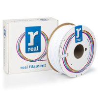 REAL filament 2,85 mm PETG 1 kg - blanc  DFP02208
