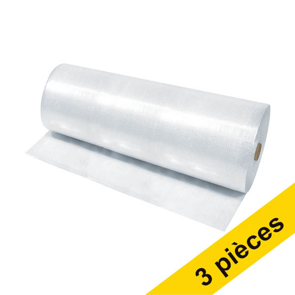 Offre : 3x Raadhuis film à bulles transparent (150 cm x 50 m) 209019 - 1