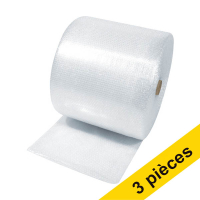 Offre : 3x Raadhuis film à bulles transparent (50 cm x 100 m) 209011