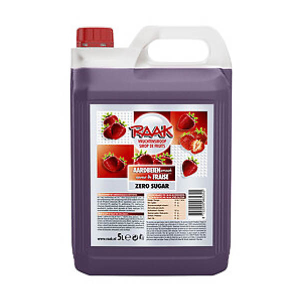 Raak sirop de limonade fraise Zero (5000 ml) 423400 - 1