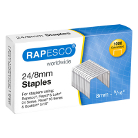 Rapesco 24/8 agrafes galvanisées (1000 pièces) 1456 226823