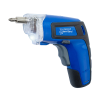 Rapesco Germ-Savvy tournevis sans fil antibactérien (3,6 V) - bleu 1640 202068