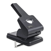 Rapesco HD865-P Heavy Duty perforatrice 2 trous (63 feuilles) - noir 1631 202097