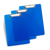 Rapesco porte-bloc A4 vertical (3 pièces) - bleu transparent