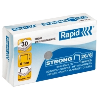 Rapid 26/6 agrafes standard galvanisées (1000 pièces) 24861400 202016