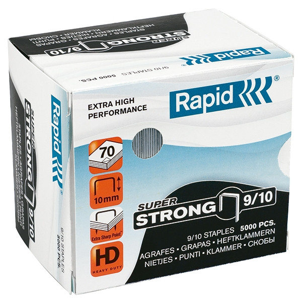 Rapid 9/10 agrafes Super Strong galvanisées (5000 pièces) 24871200 202020 - 1