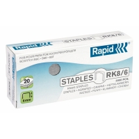 Rapid standard RK8 (B8) agrafes (5000 agrafes) 24873700 202038