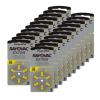 Rayovac Extra Advanced 10 / PR70 pile pack avantageux 120 pièces - jaune ARA00133 - 1