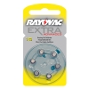 Rayovac extra advanced 10 pile pour appareil auditif 6 pièces (jaune)