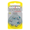 Rayovac extra advanced 10 pile pour appareil auditif 6 pièces (jaune)