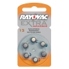 Rayovac extra advanced 13 pile pour appareil auditif 6 pièces (orange)