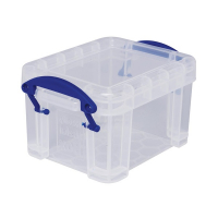 Really Useful Box boîte de rangement transparente  0,14 litre UB014LC 200400