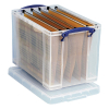 Really Useful Box boîte de rangement transparente 19 litres (avec 10 dossiers suspendus) UB19LCF 200412 - 2