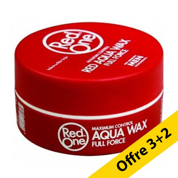 Offre : 5x RedOne Red Aqua cire coiffante (150 ml) SRE00396 - 1