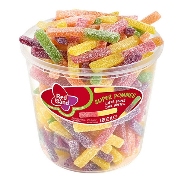 Red Band frites acidulées boîte (100 pièces) 422828 - 1