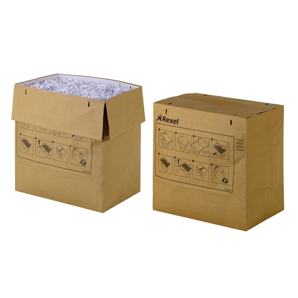 Rexel 2105903 sacs de collecte recyclables pour Auto+ 750X / 750M (50 pièces) 2105903 208123 - 1