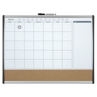 Rexel Quartet duo tableau blanc/liège avec agenda mensuel 58,5 x 43 cm 1903813 208167